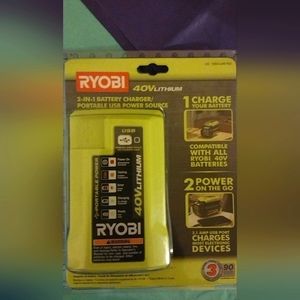 RYOBI 2-1 Battery Charger